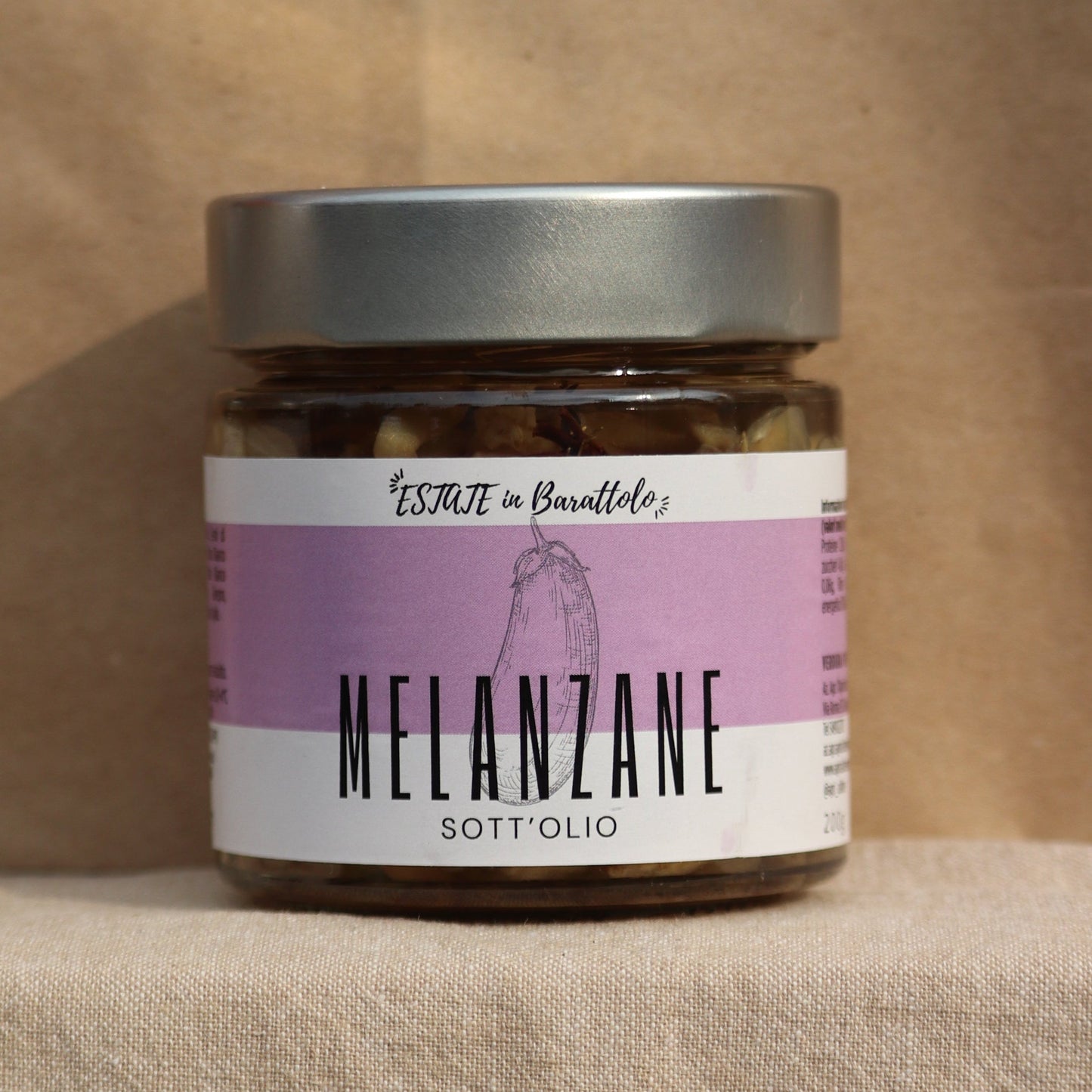 Melanzane sott’olio a filetti