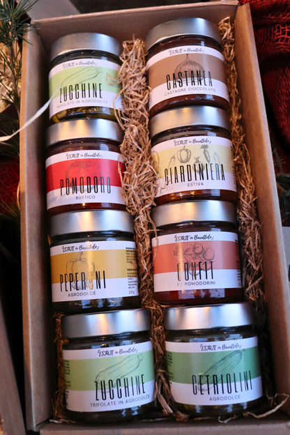 Box Gourmet Premium “Estate in barattolo” - 8 vasi